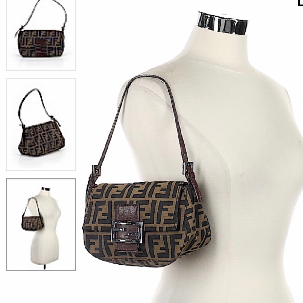 Fendi shoulder bag- authentic vintage